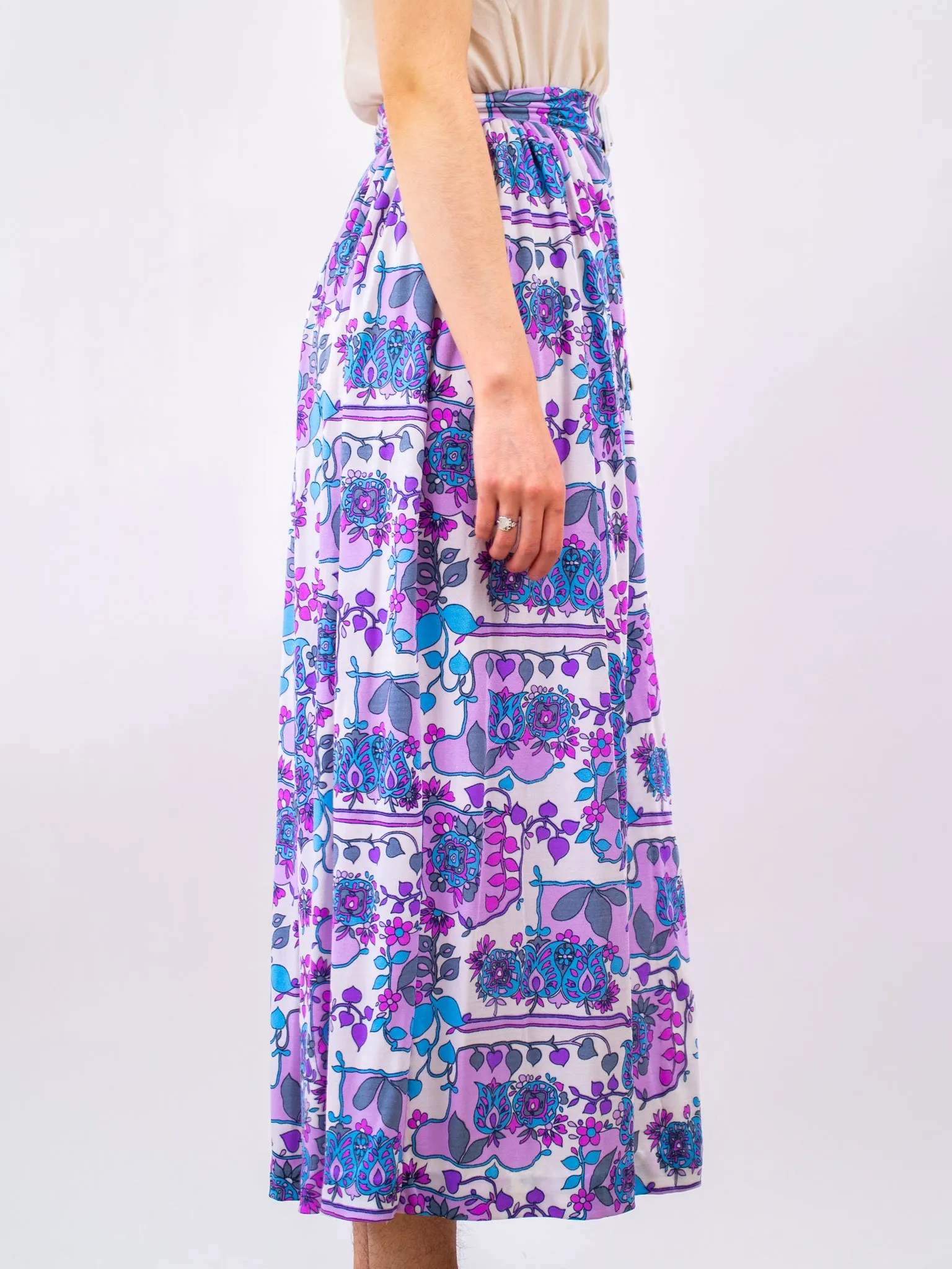 1960's WINSTEN psychedelic skirt