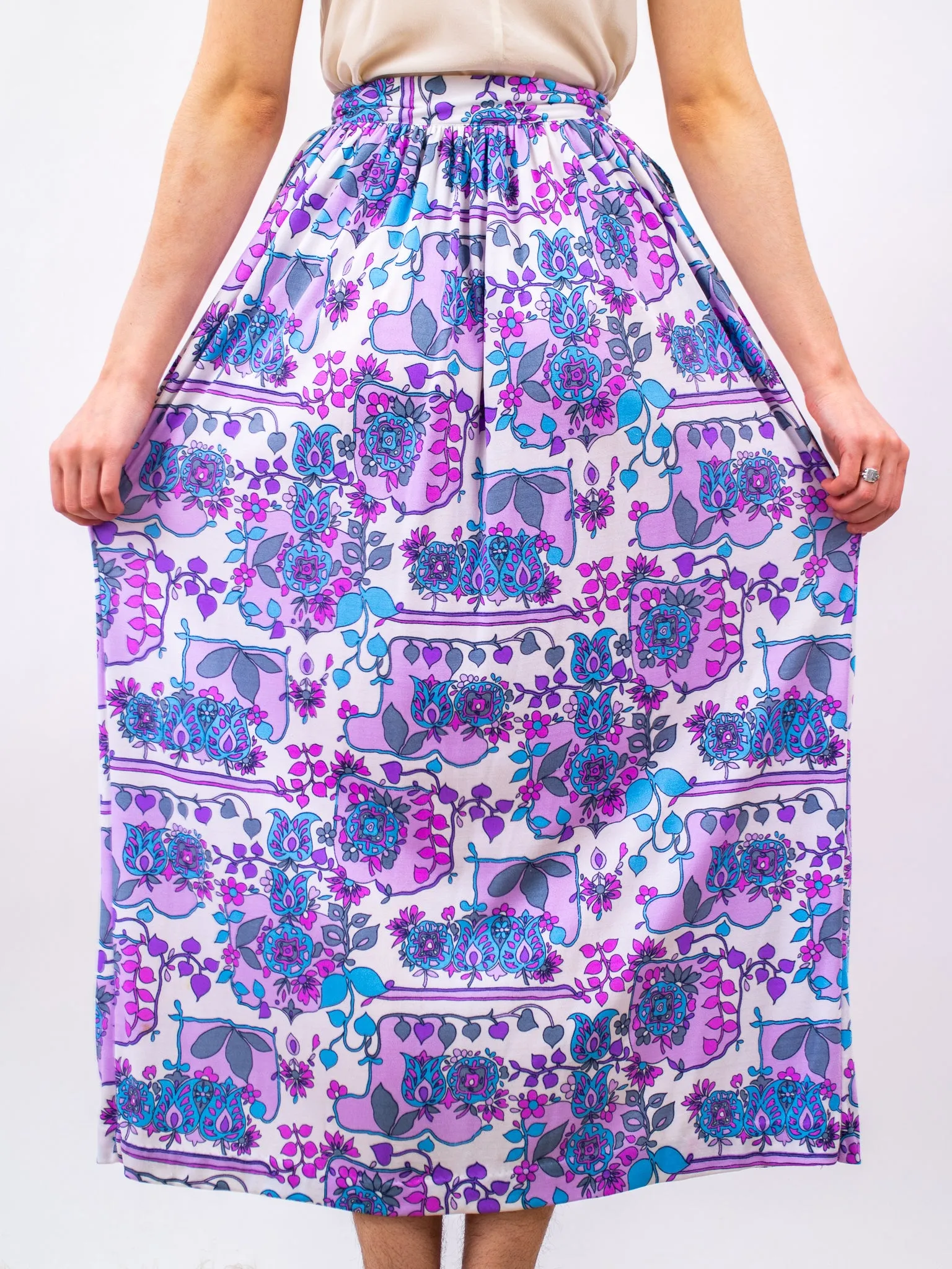 1960's WINSTEN psychedelic skirt