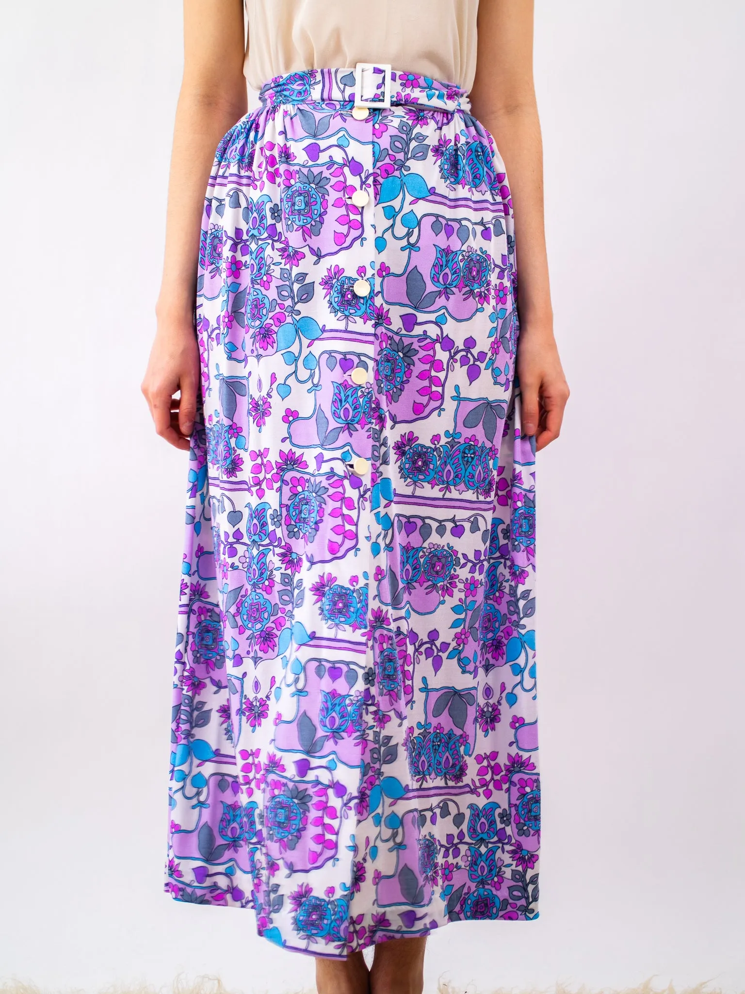 1960's WINSTEN psychedelic skirt