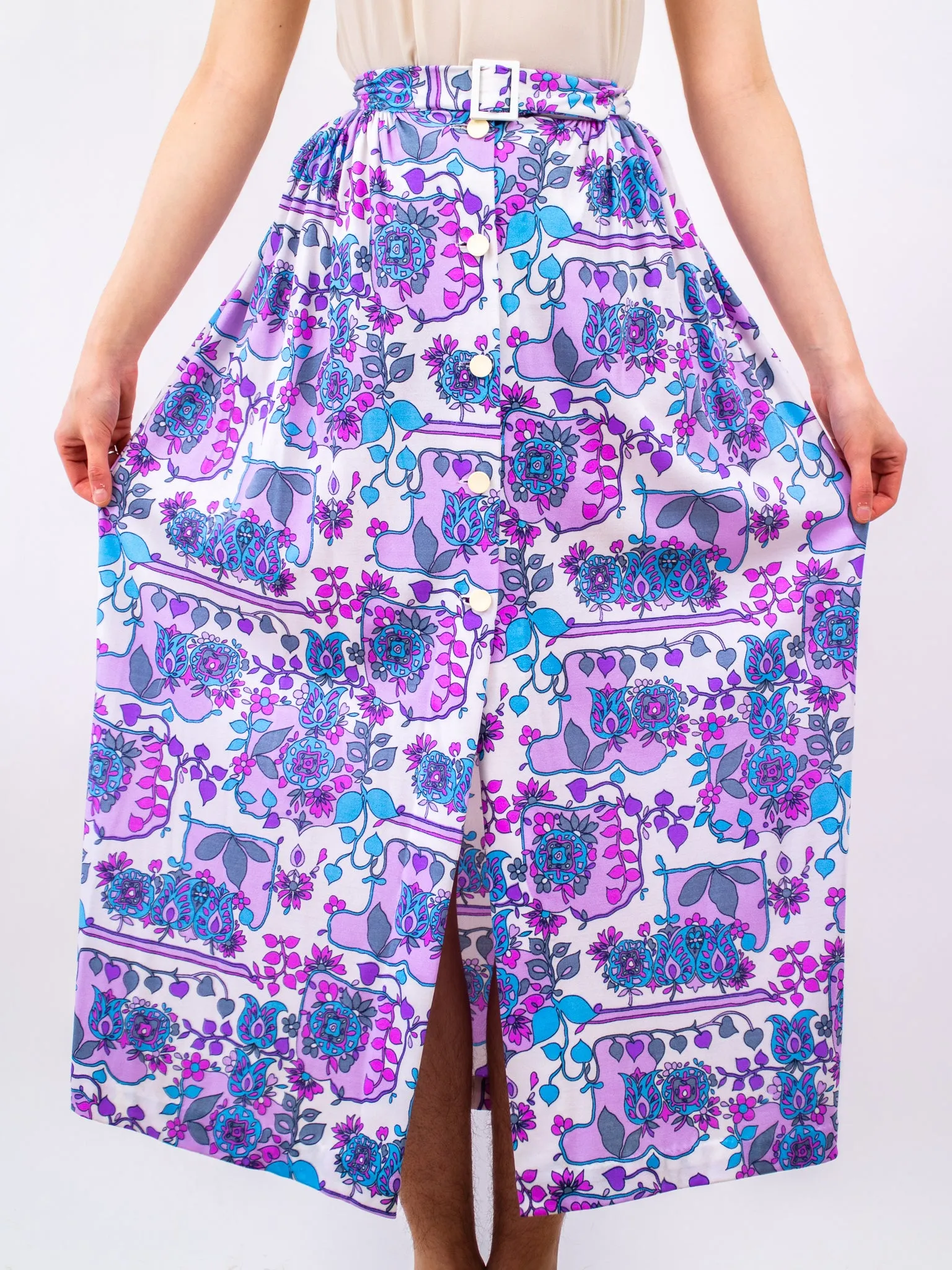 1960's WINSTEN psychedelic skirt