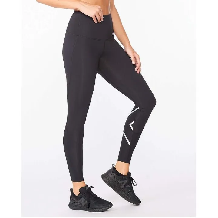 2XU WA5380B Women Hi-Rise Compression Tights