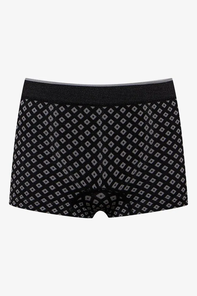 3 Pack Seam-Free Boxers Black