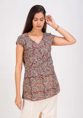 517-134 "Butterfly" Women's Tunic top