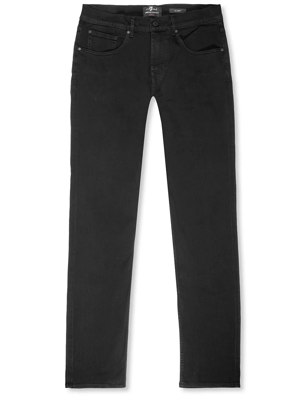 7 OF ALL MANKIND Slimmy Tapered Luxe Performace Jean Black