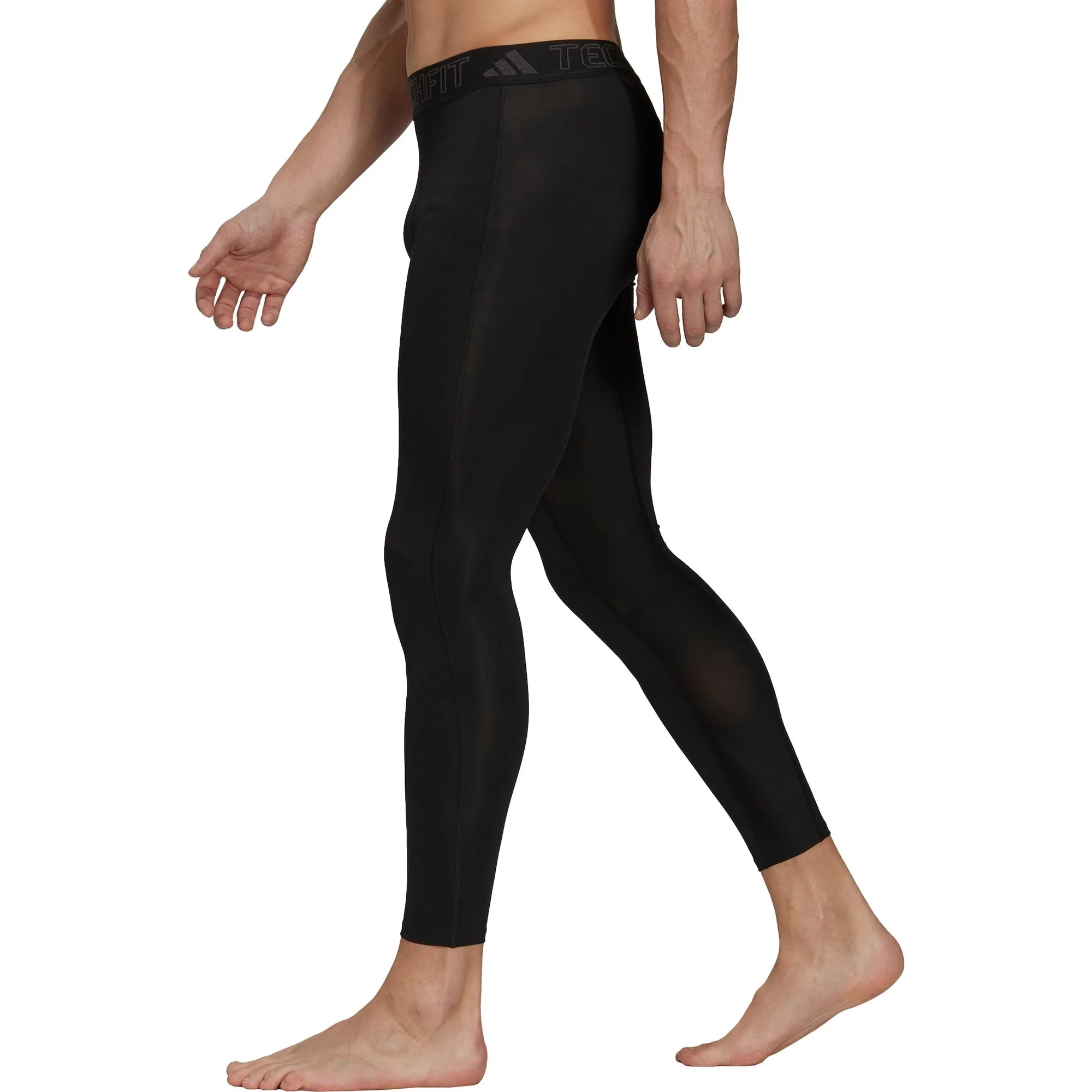 adidas Tech Fit AeroReady Mens Long Training Tights - Black