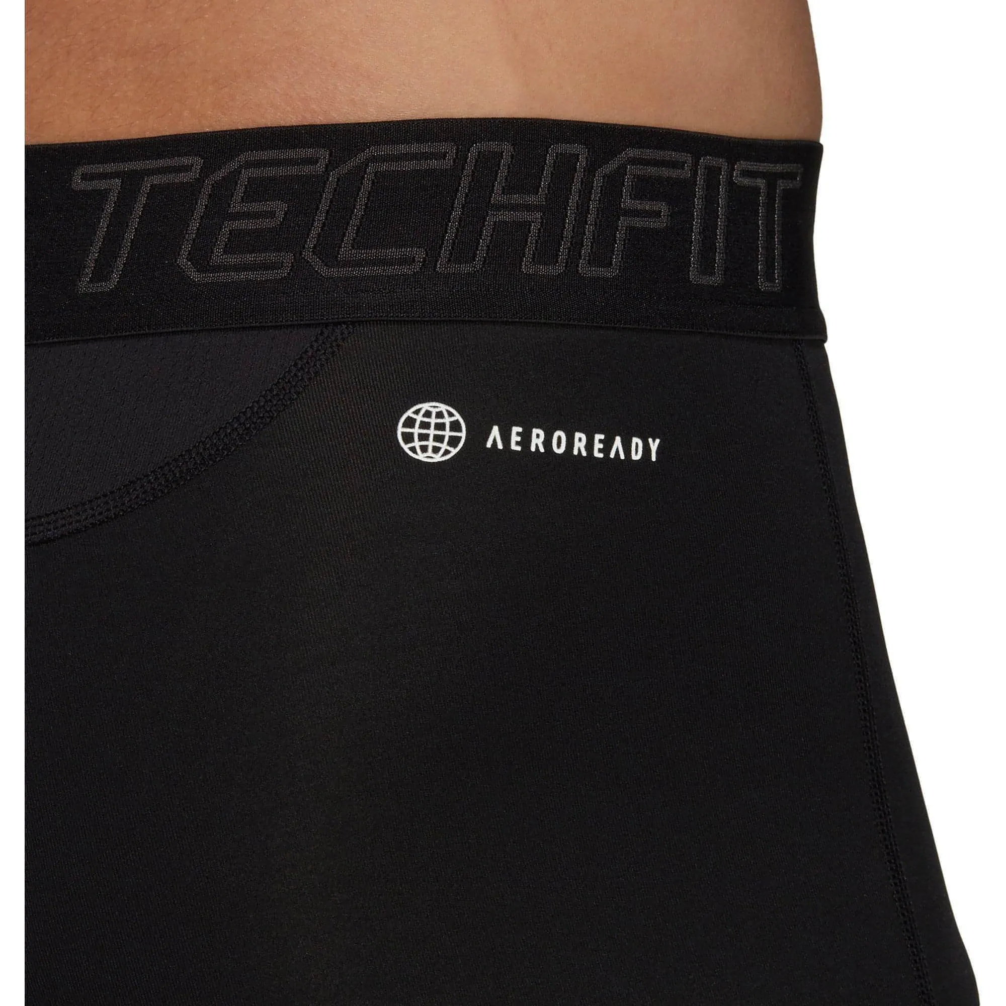 adidas Tech Fit AeroReady Mens Long Training Tights - Black