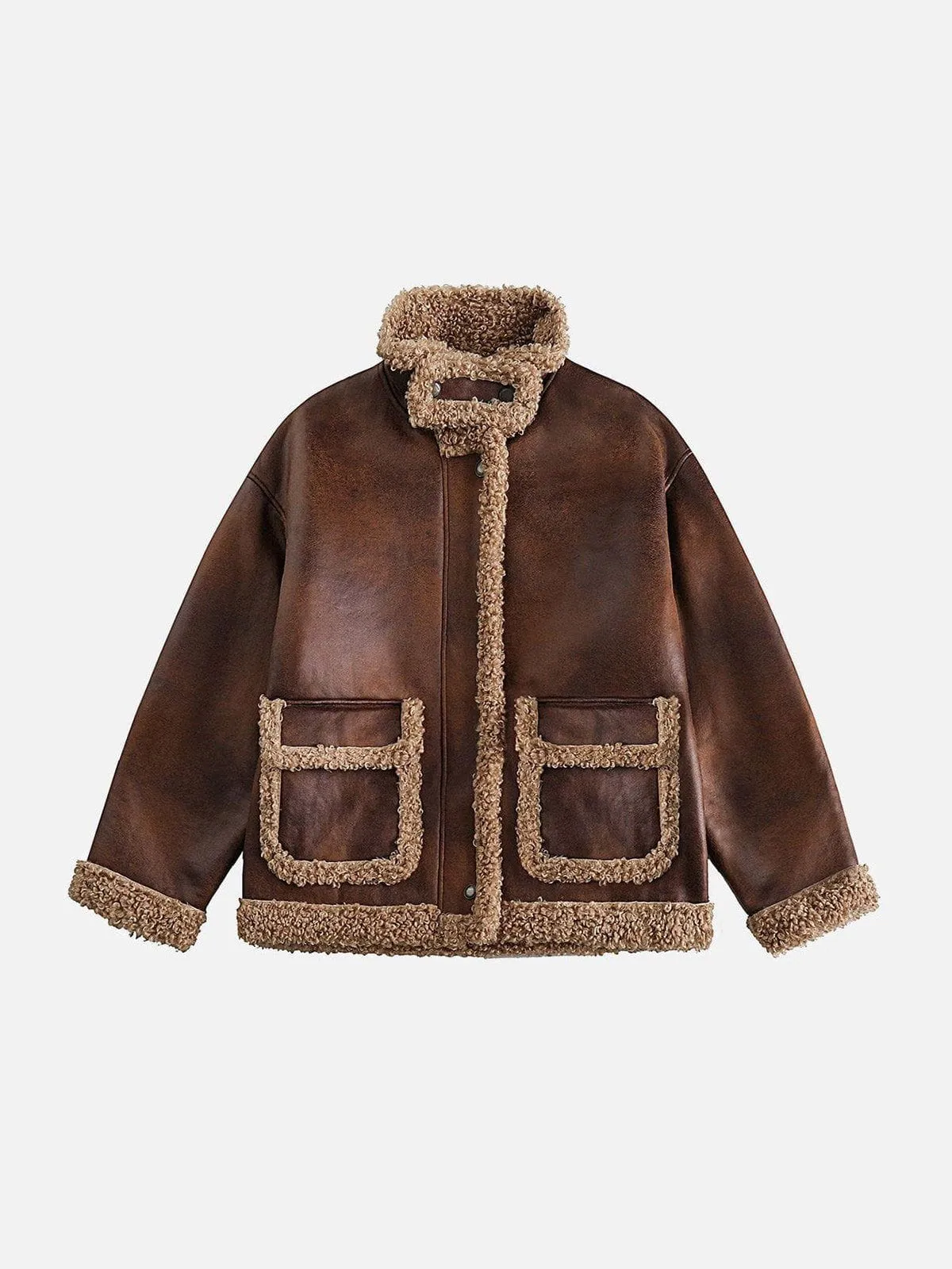 Aelfric Eden Patchwork Sherpa Jacket