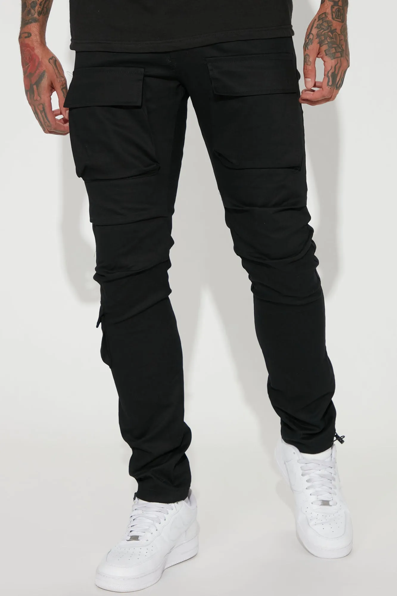 All Good Twill Cargo Pants - Black