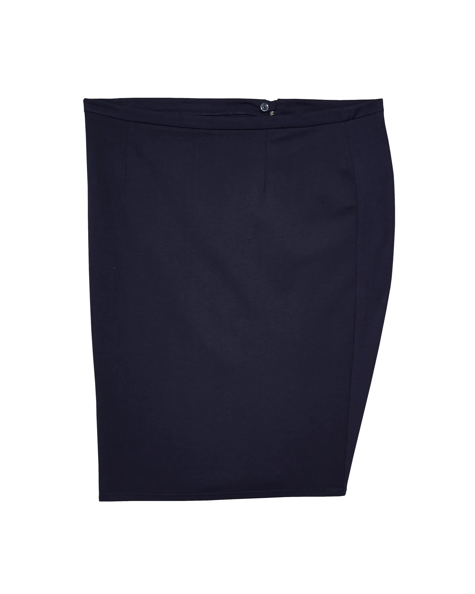 Amaryllis Pencil Midi Skirt | Navy