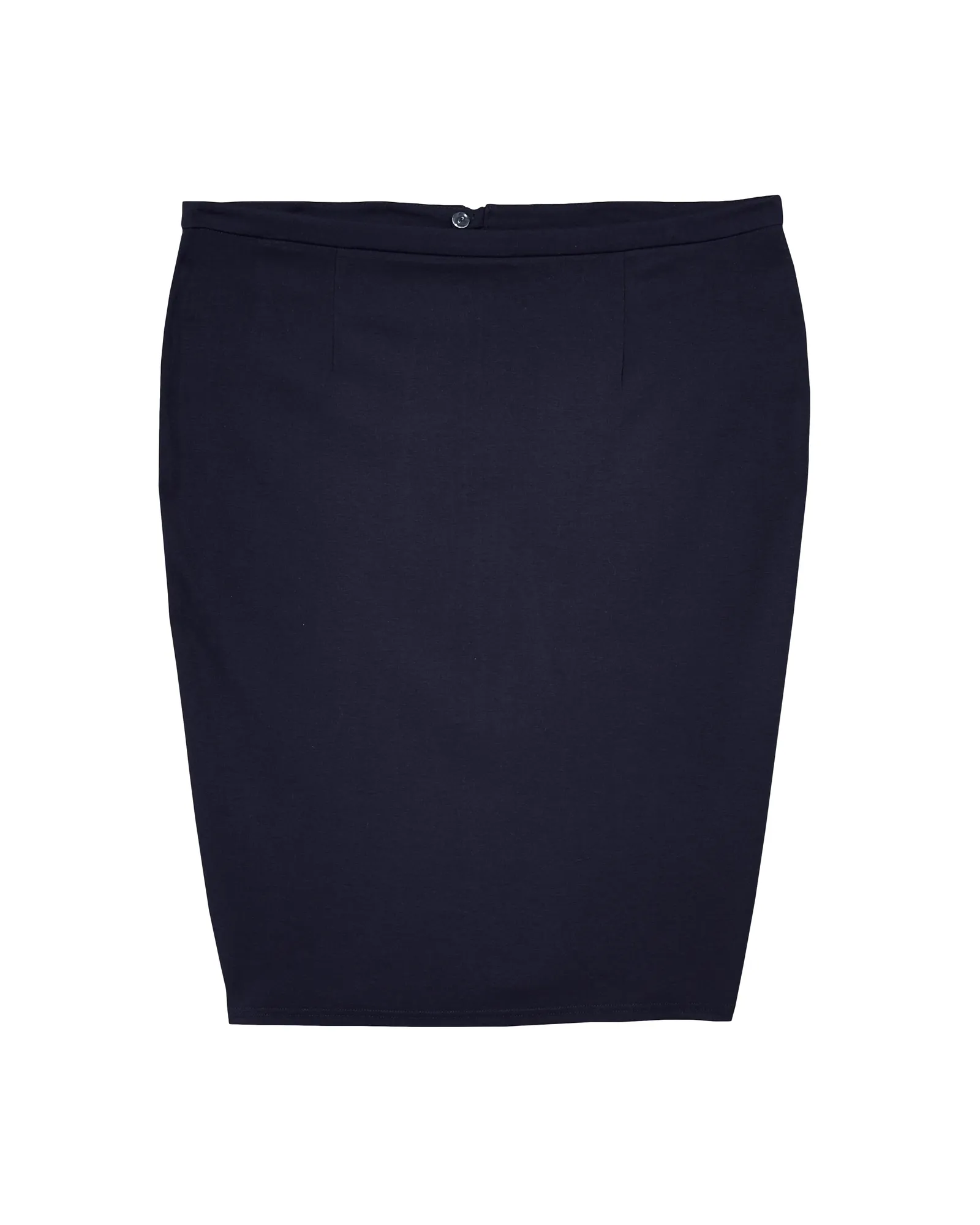 Amaryllis Pencil Midi Skirt | Navy