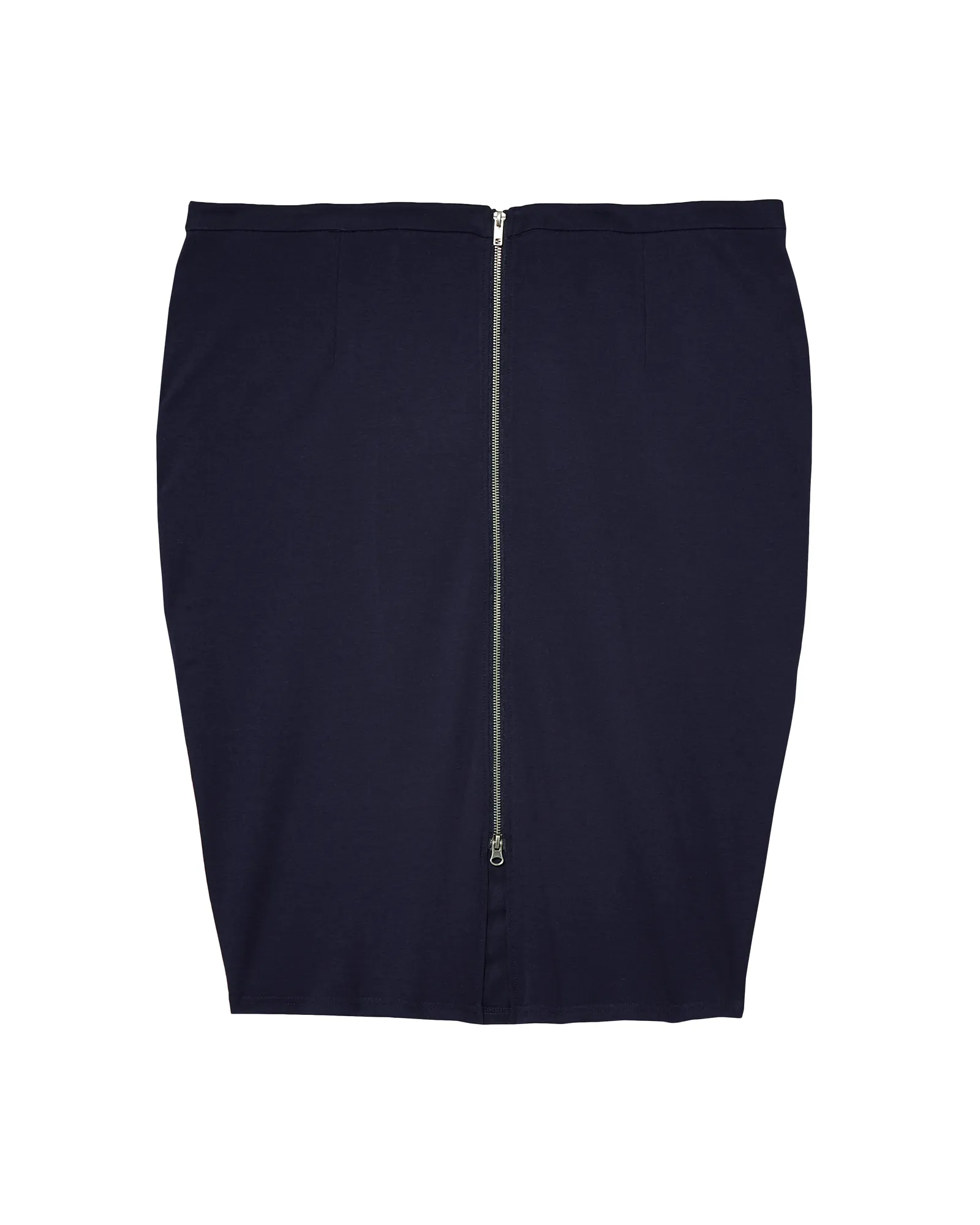 Amaryllis Pencil Midi Skirt | Navy