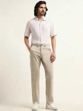 Ascot Beige Relaxed Fit Chinos