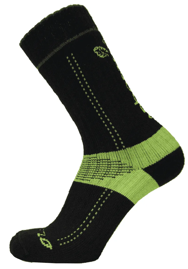 AT3819 Xpert Lo Sock - Black / Lime