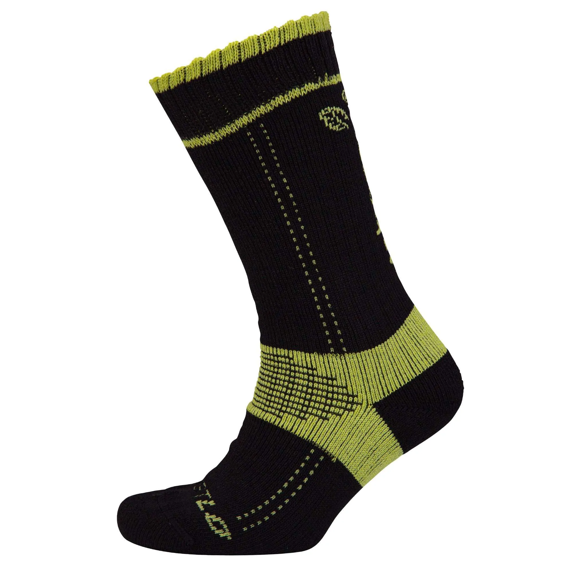 AT3819 Xpert Lo Sock - Black / Lime