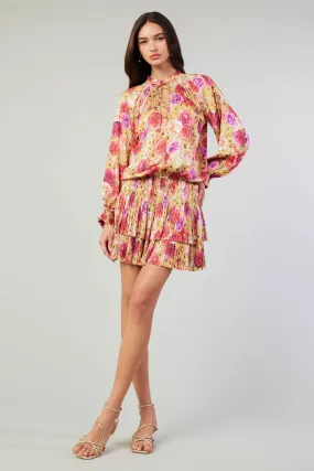 Aurelie Rose Mini Dress