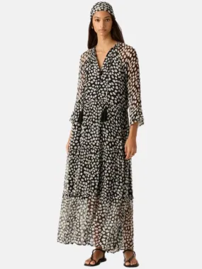 Ava Spots Midi Dress