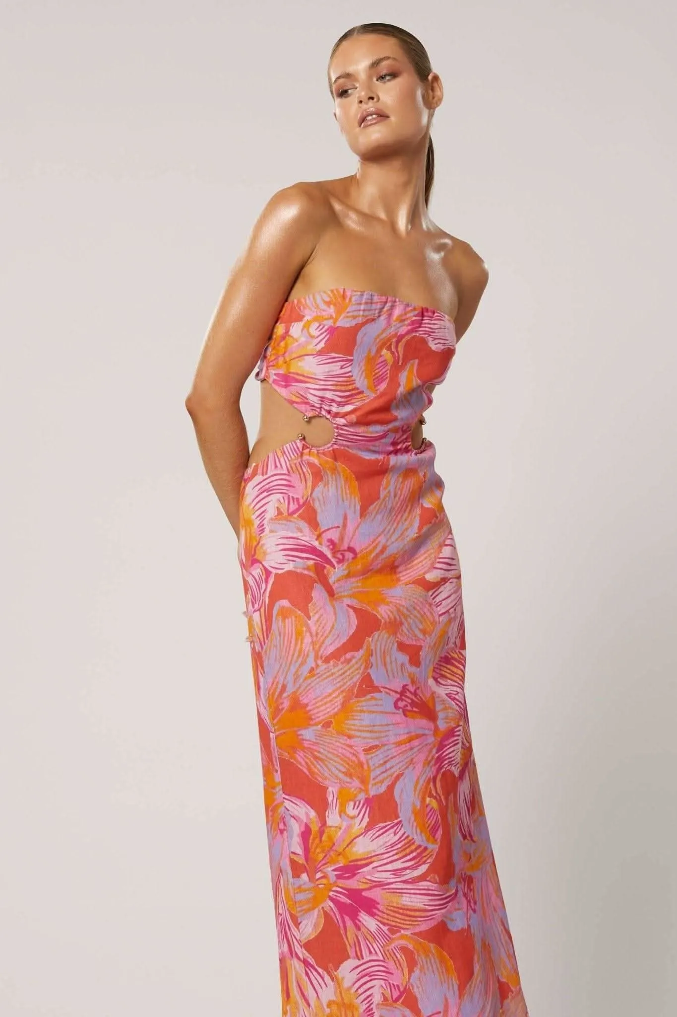 Avalyn Strapless Maxi Dress