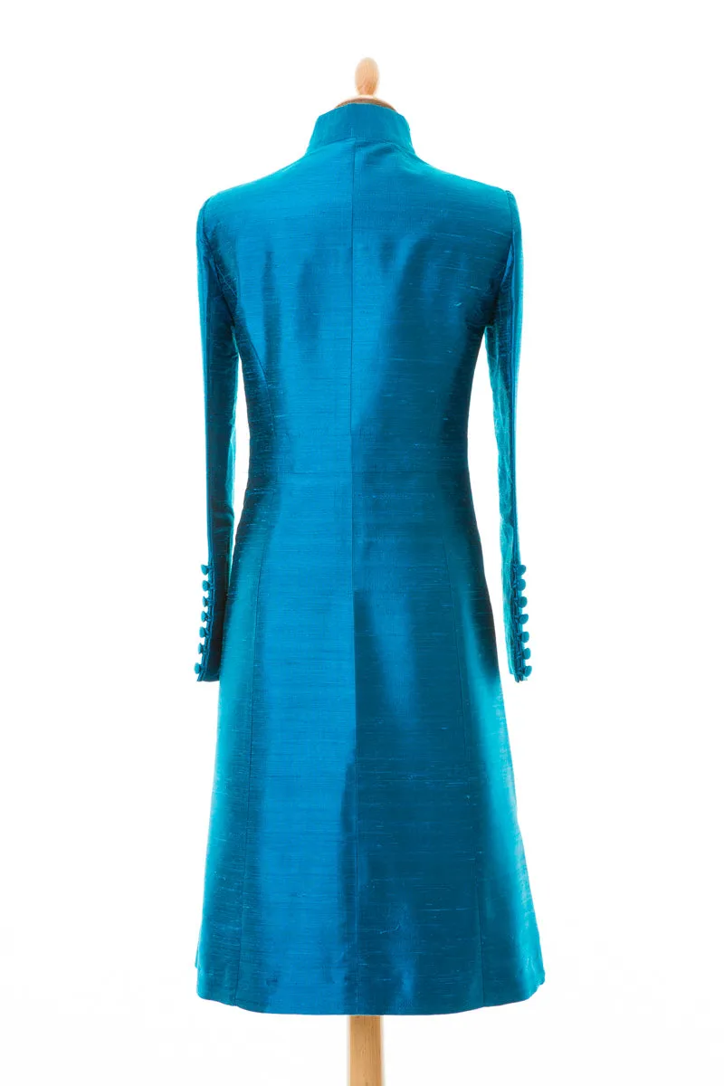 Avani Coat in Kingfisher Blue