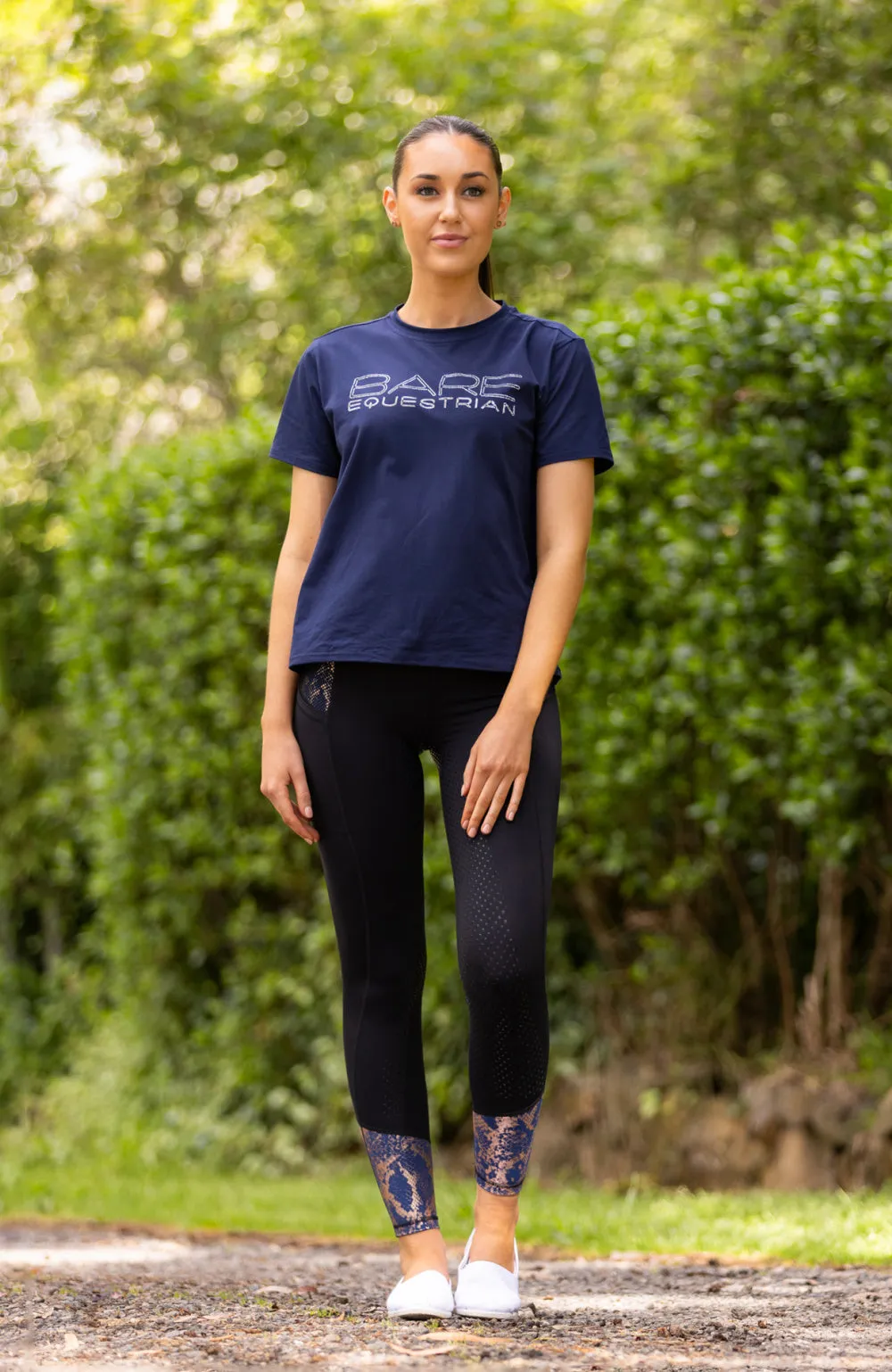 BARE Diamond Series T-Shirt - Navy