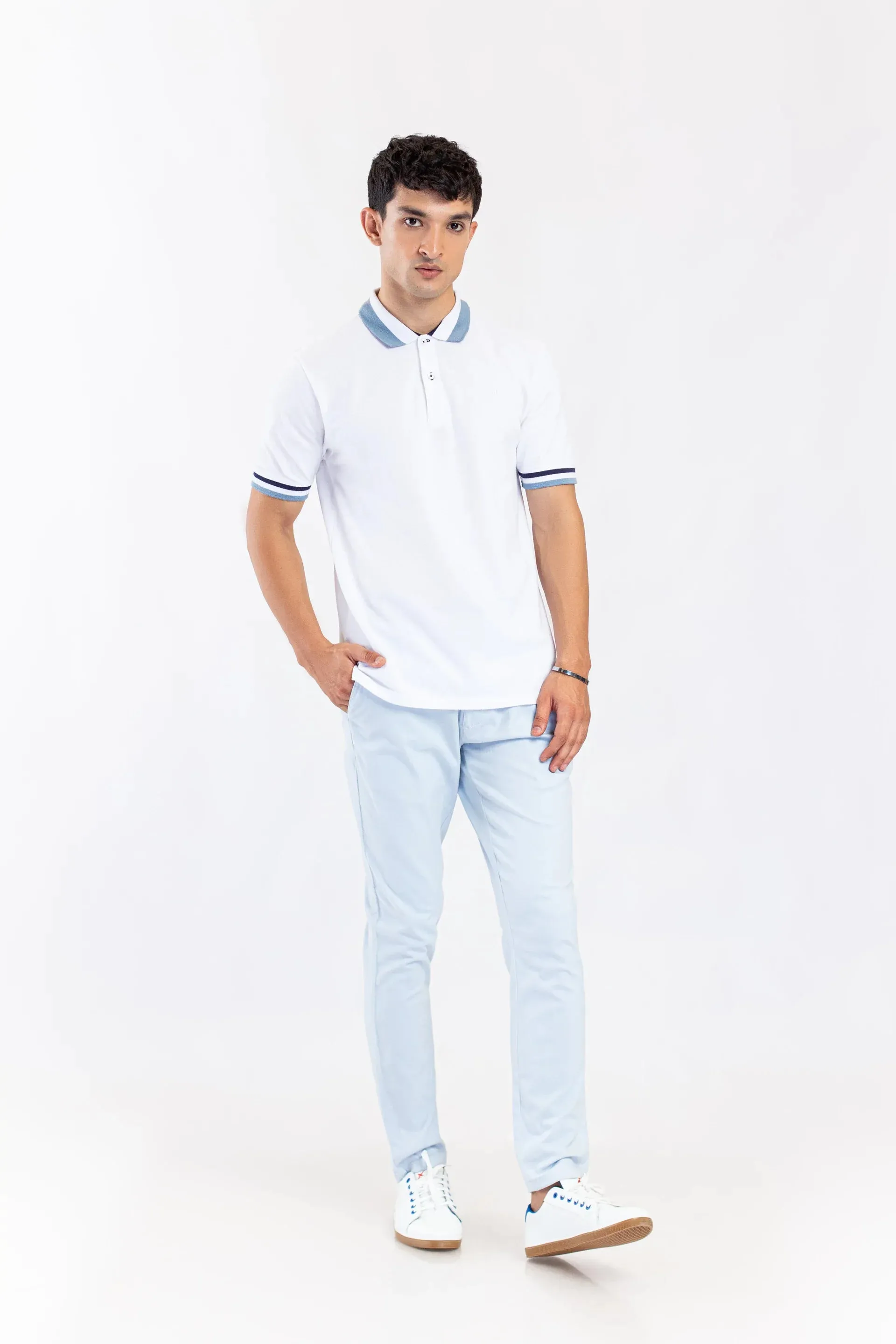 Basic Sky Blue Chinos