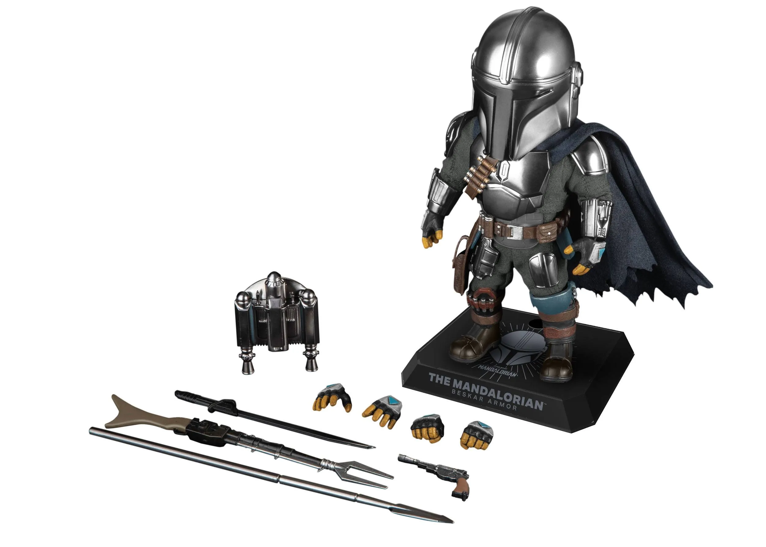 Beast Kingdom Star Wars The Mandalorian Beskar Armor Attack Action Figure