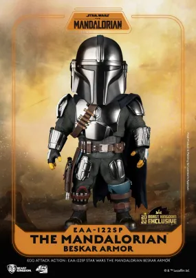 Beast Kingdom Star Wars The Mandalorian Beskar Armor Attack Action Figure