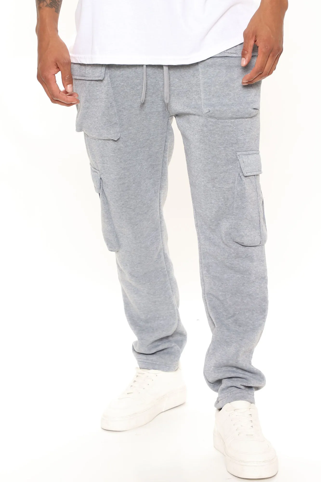 Big Chillin Cargo Joggers - Grey