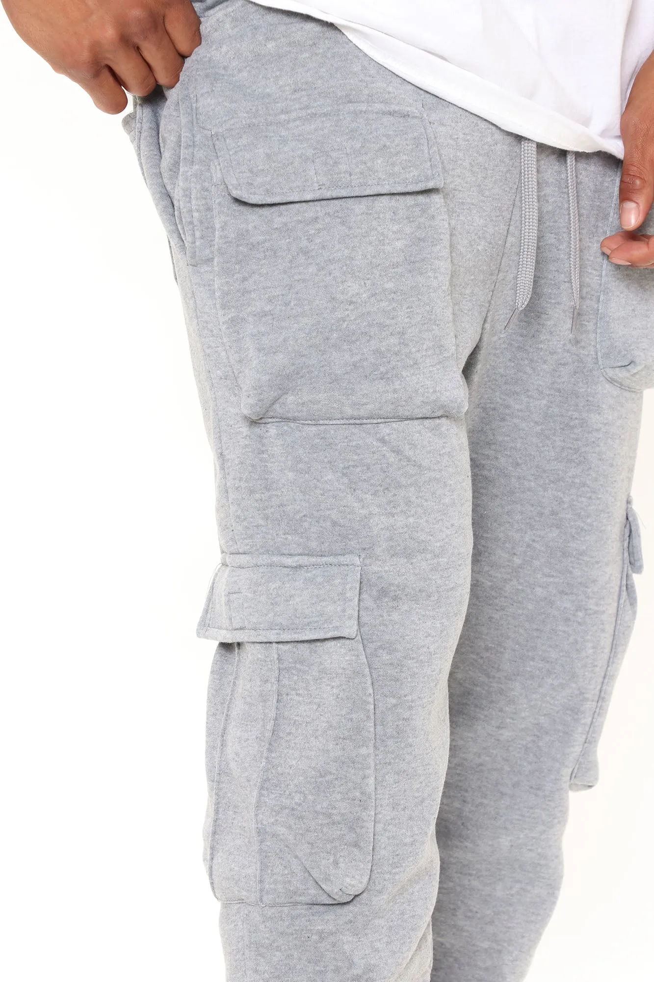 Big Chillin Cargo Joggers - Grey