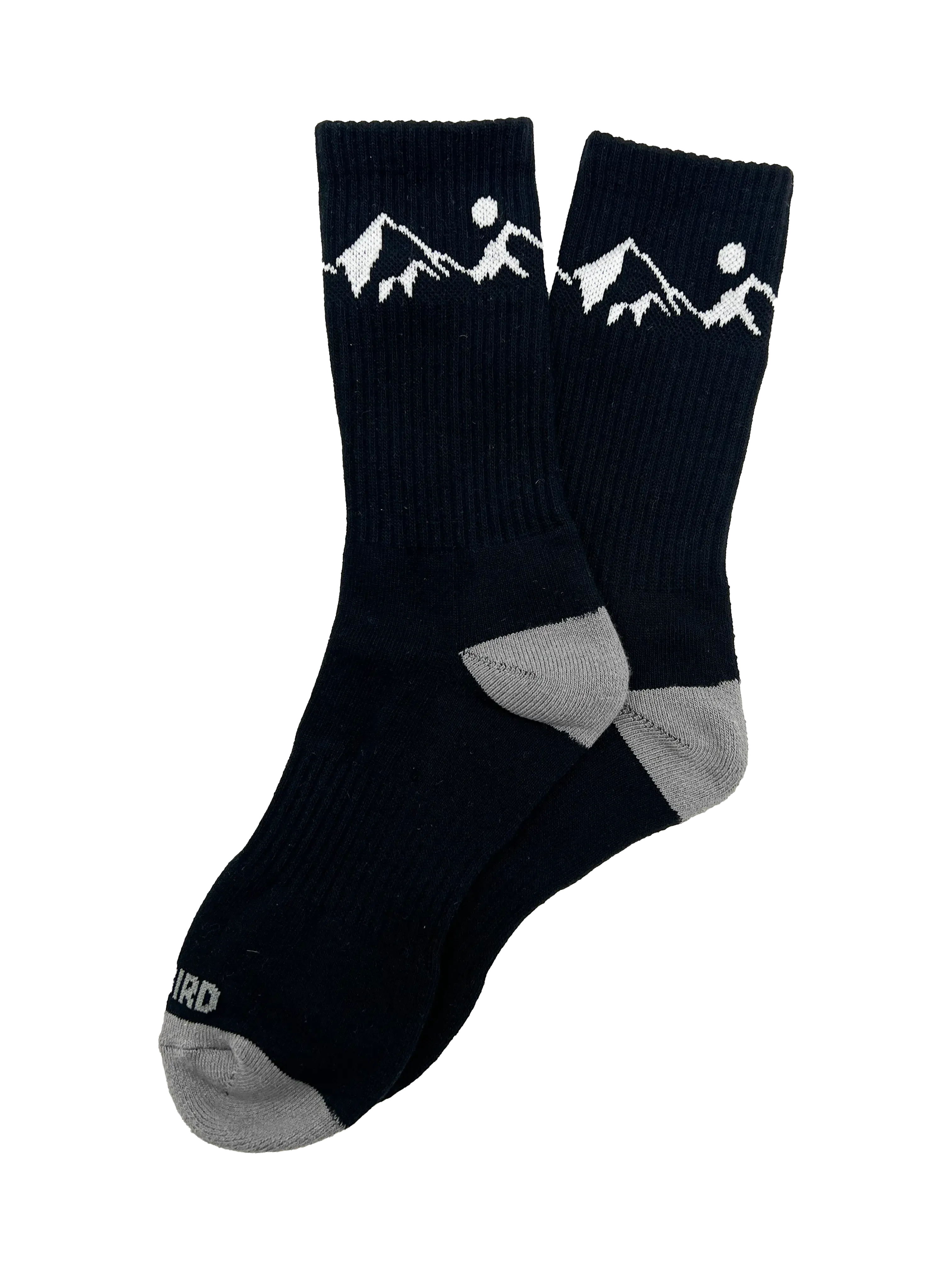 Bleubird Crew Socks Alpine Black