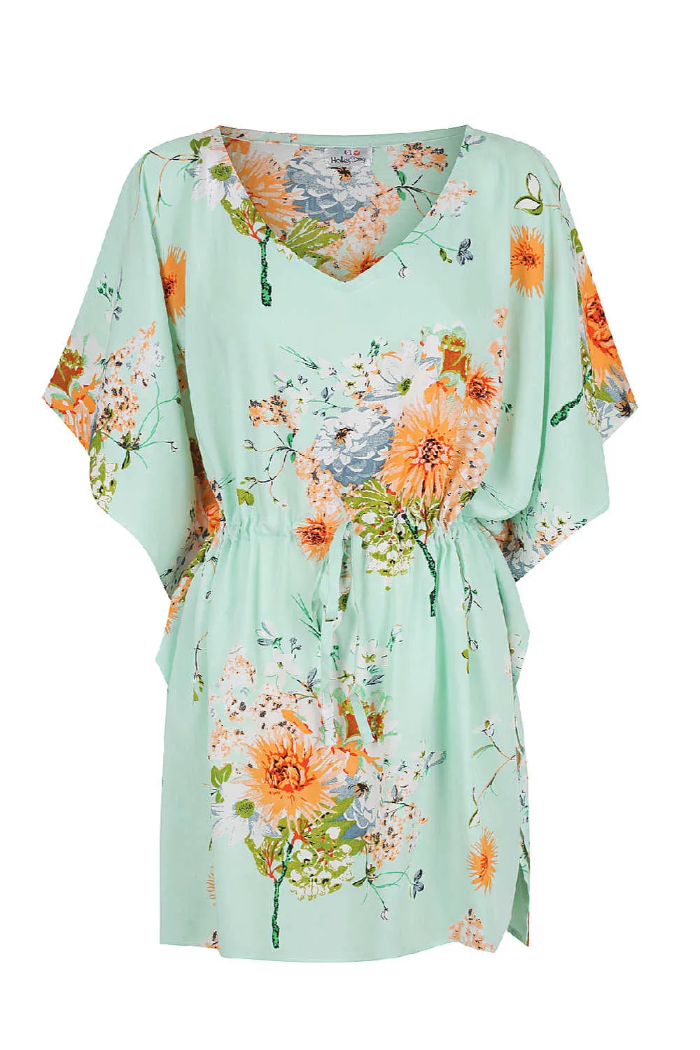 Blooming Florals Short Kaftan