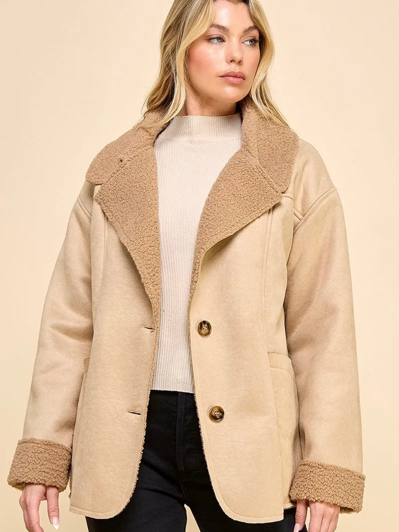 Britt Faux Shearling Jacket