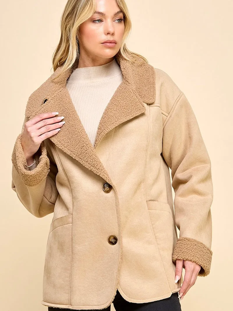 Britt Faux Shearling Jacket