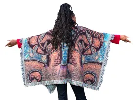 BROWN EYED BEAUTY PONCHO