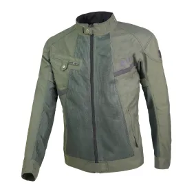 ByCity Summer Route Men's Motorcycle Jacket - Green