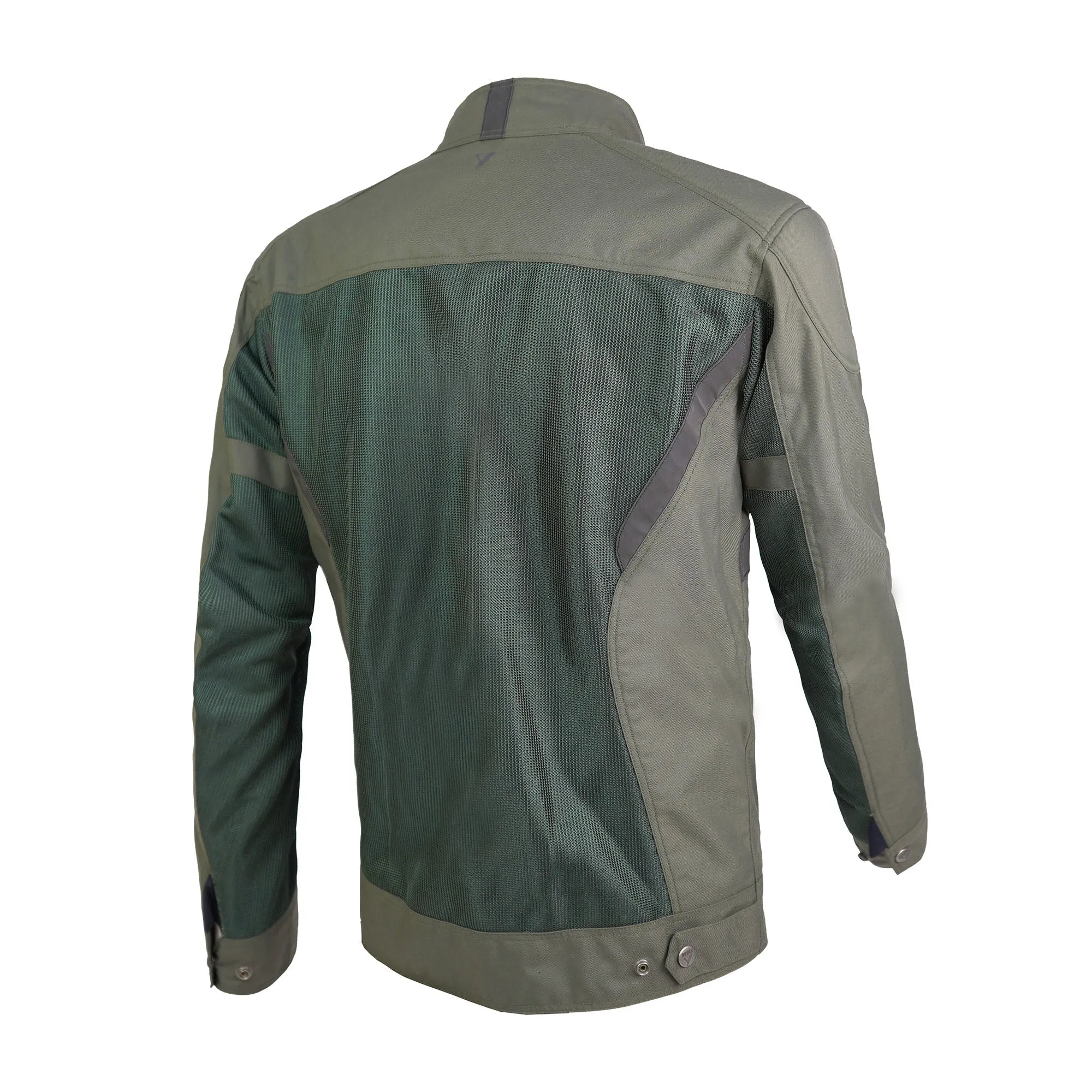 ByCity Summer Route Men's Motorcycle Jacket - Green