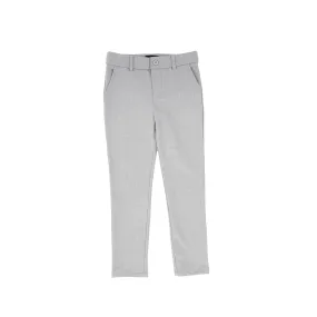 C16487-WOOL SLIM PANTS-Grey