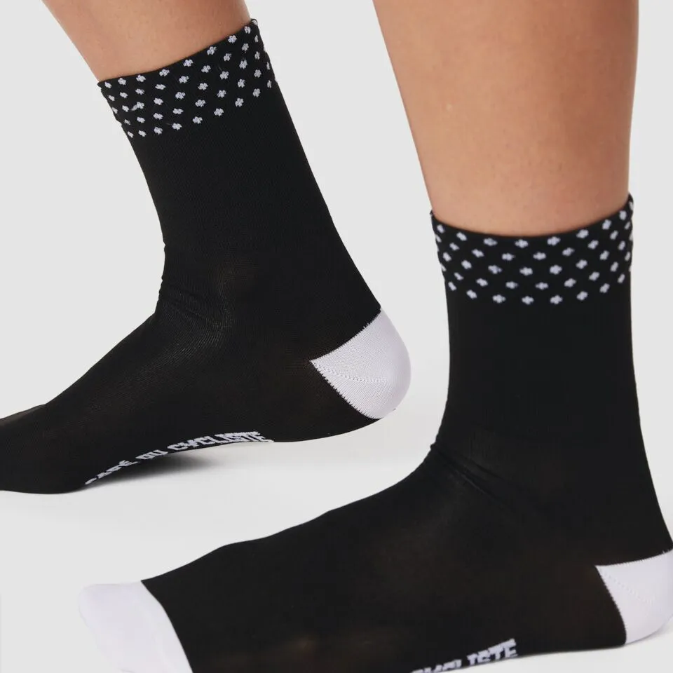 Café du Cycliste Polka Dot Cycling Socks