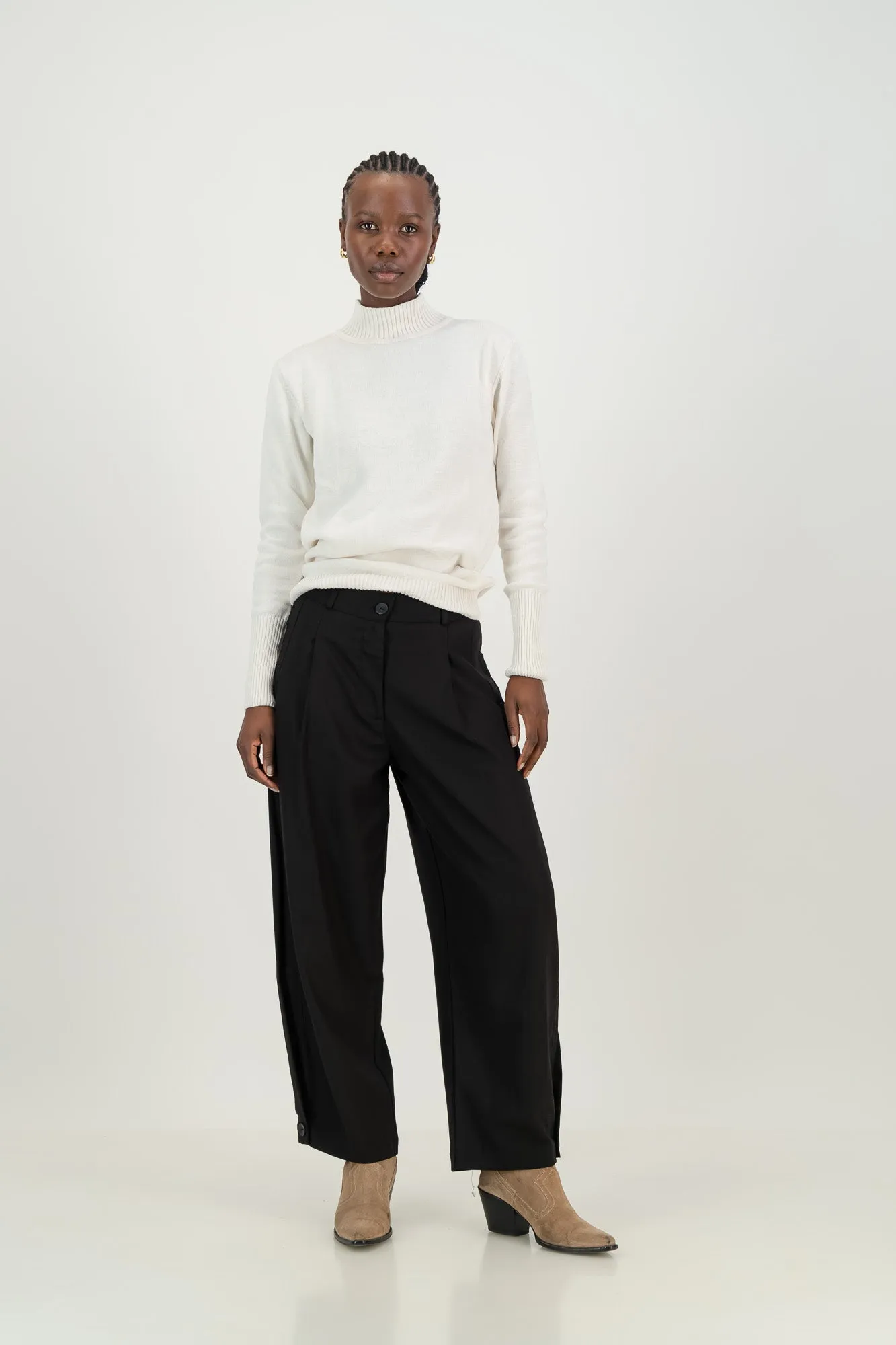 Callie Linen Tapered Pants