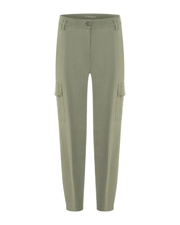 Cambio Kate Cargo Ankle Pant