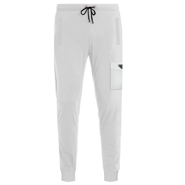 Cargo Jogger Pants with Metal Plate