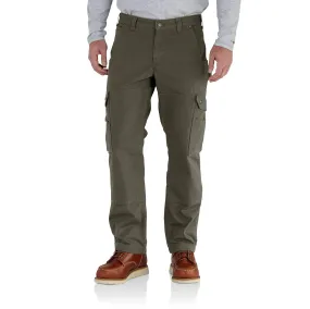 Carhartt Ripstop Cargo Work Pant Flannel Lined