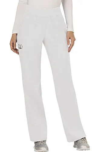 Cherokee WW110 Women's Mid Rise Straight Leg Pull-on Pant