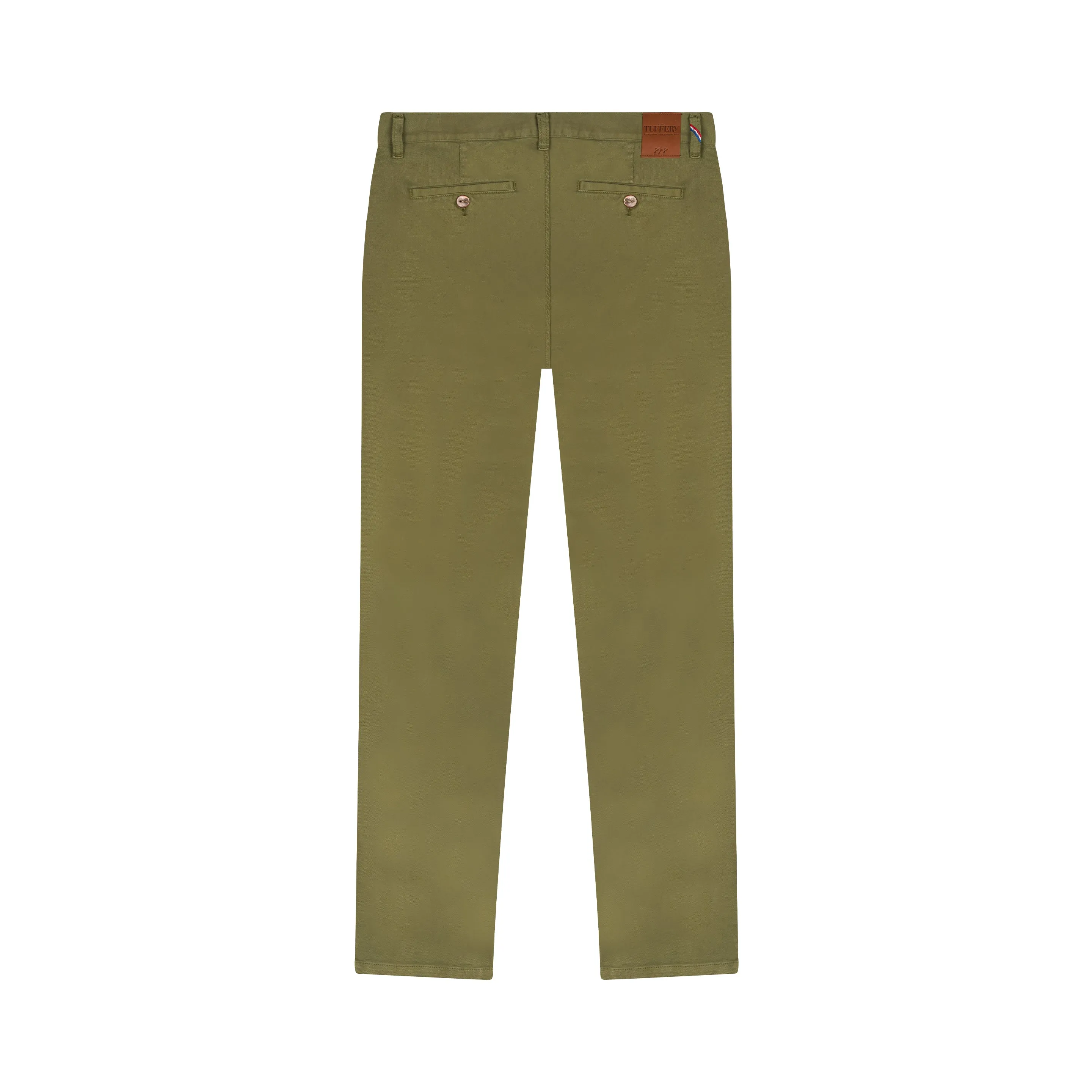 Chino homme ajusté Vert Kaki - Ernest