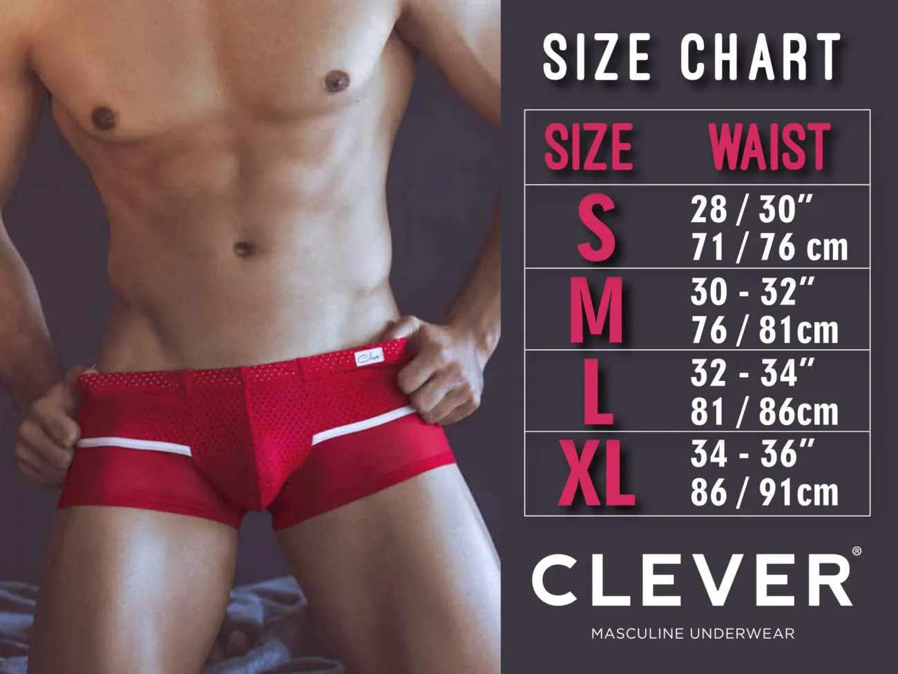 Clever 0671-1 Bonite Briefs Color Orange