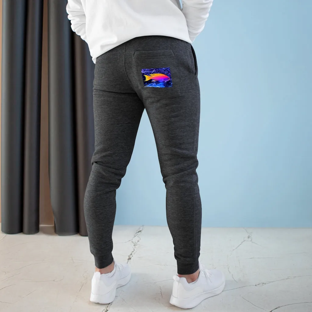 Colored Fish Premium Fleece Joggers