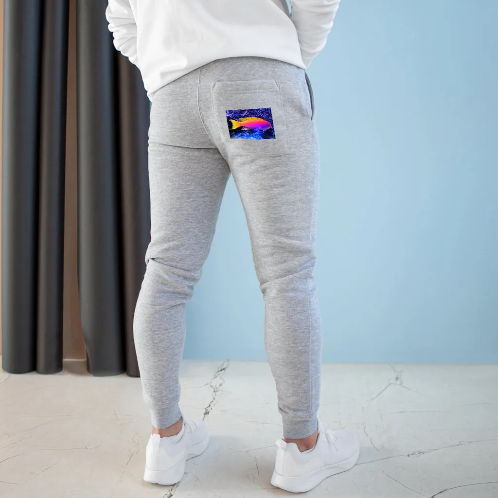 Colored Fish Premium Fleece Joggers