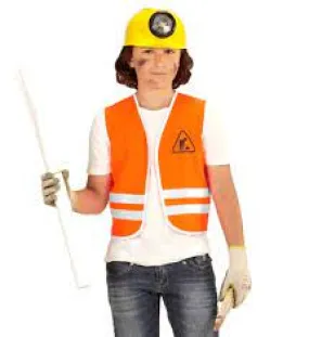 Construction Worker High Viz Vest