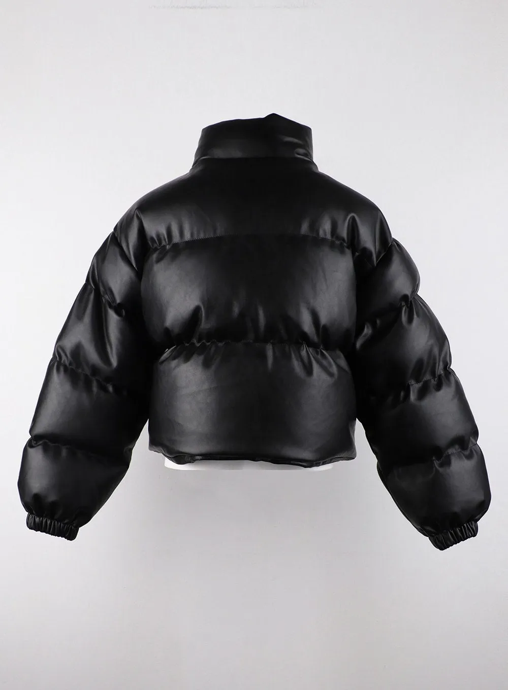 Crop Zip Up Puffer Jacket CD314