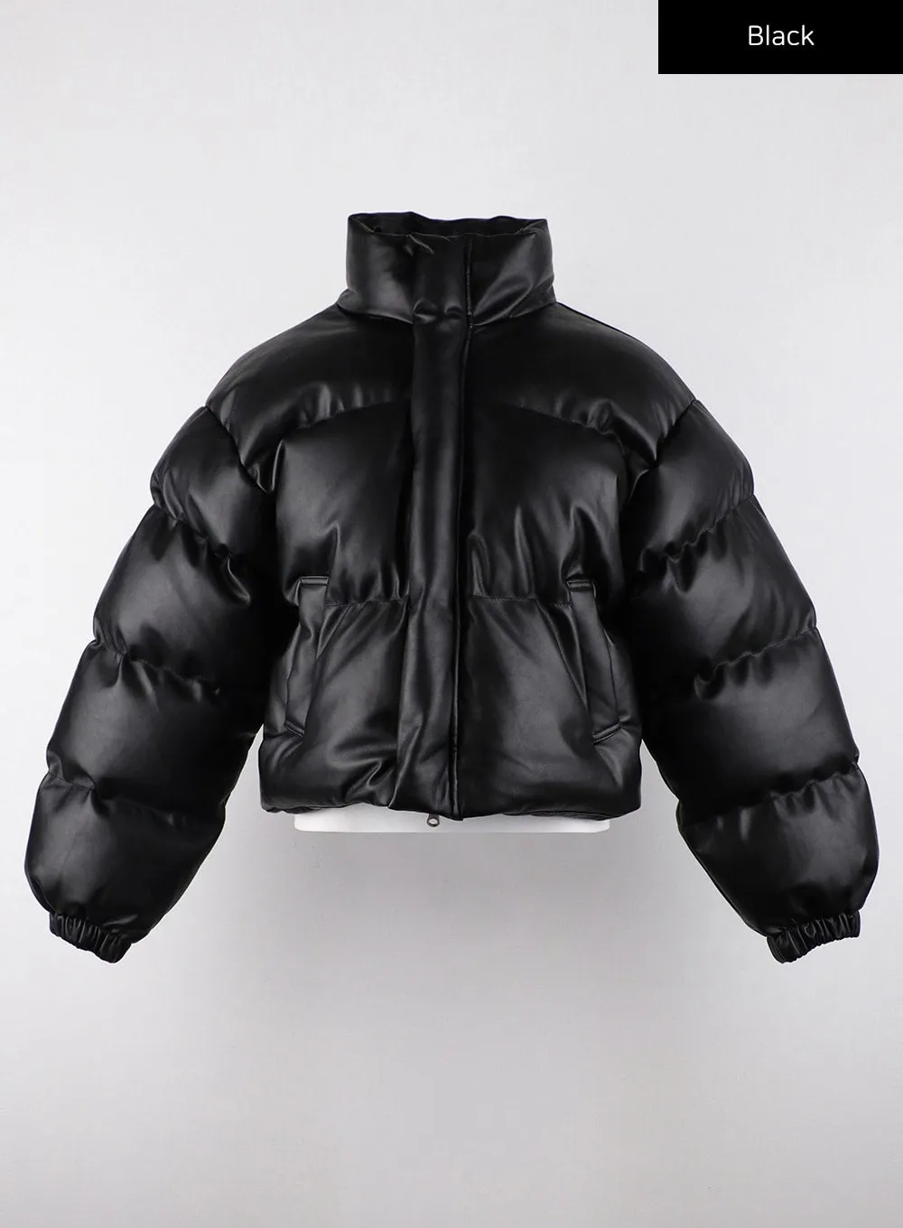 Crop Zip Up Puffer Jacket CD314