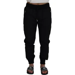 Dolce & Gabbana Elegant Black Jogger Pants for the Modern Man